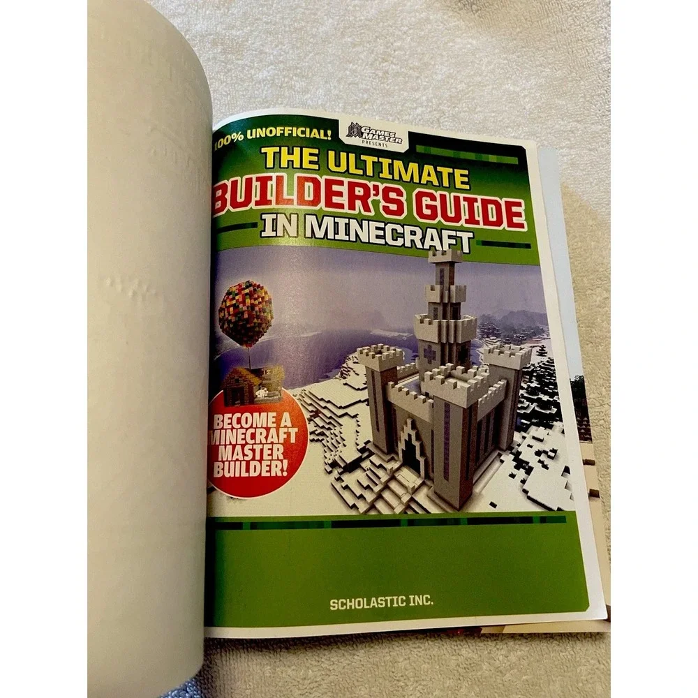 Minecraft Book The Ultimate Builders Guide in Minecraft‎ Paperback Games Master
